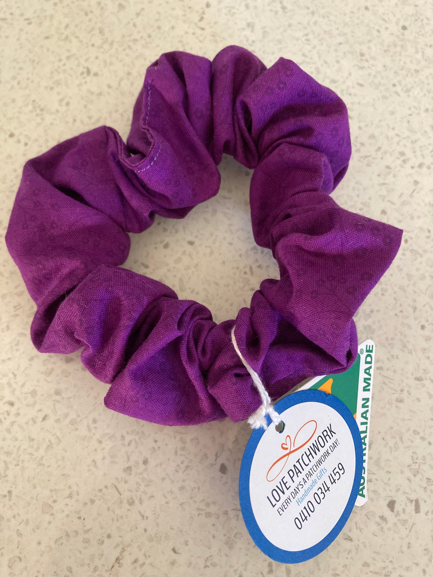 Hair Scrunchie - Purple