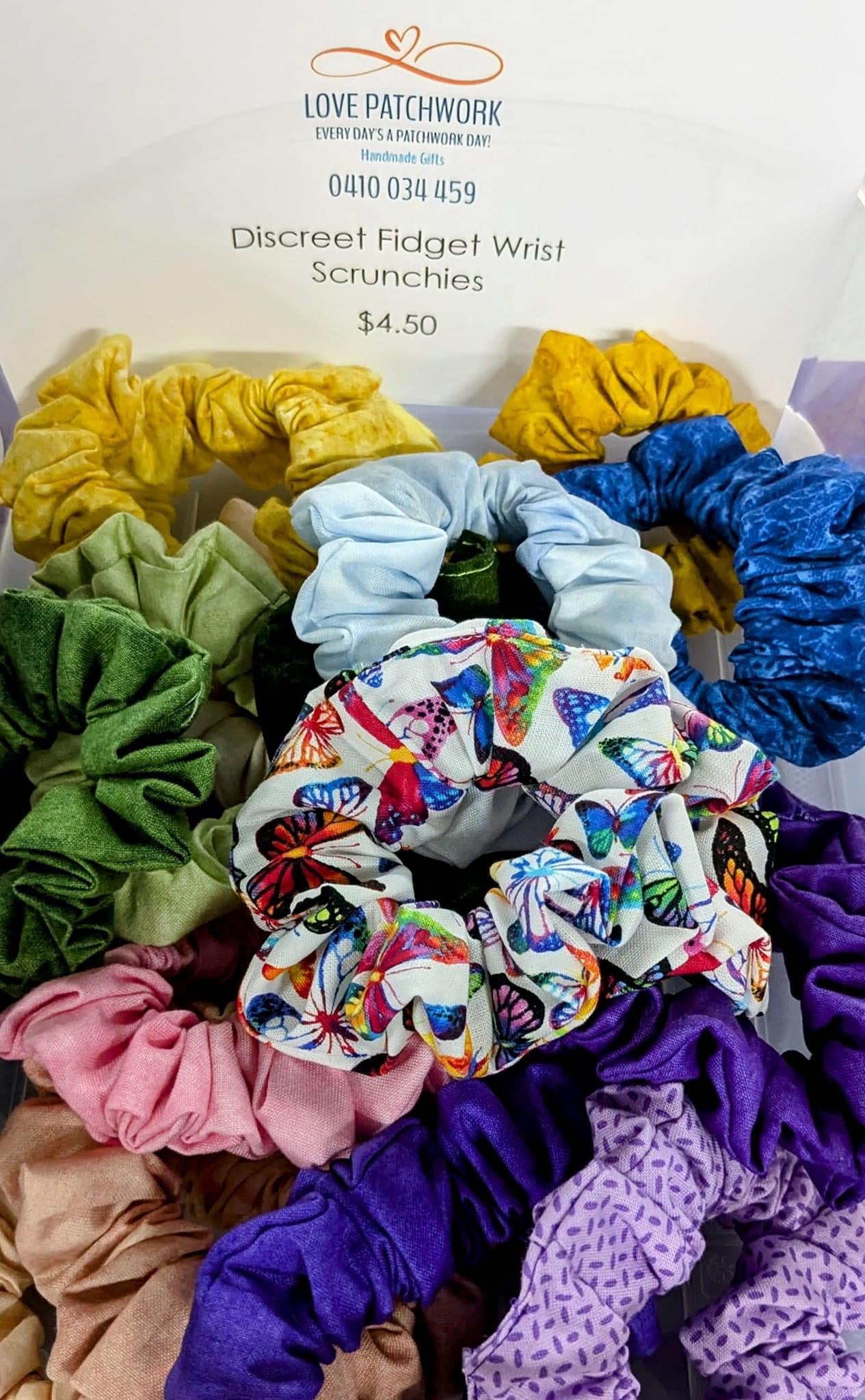 Discreet Fidget Scrunchie