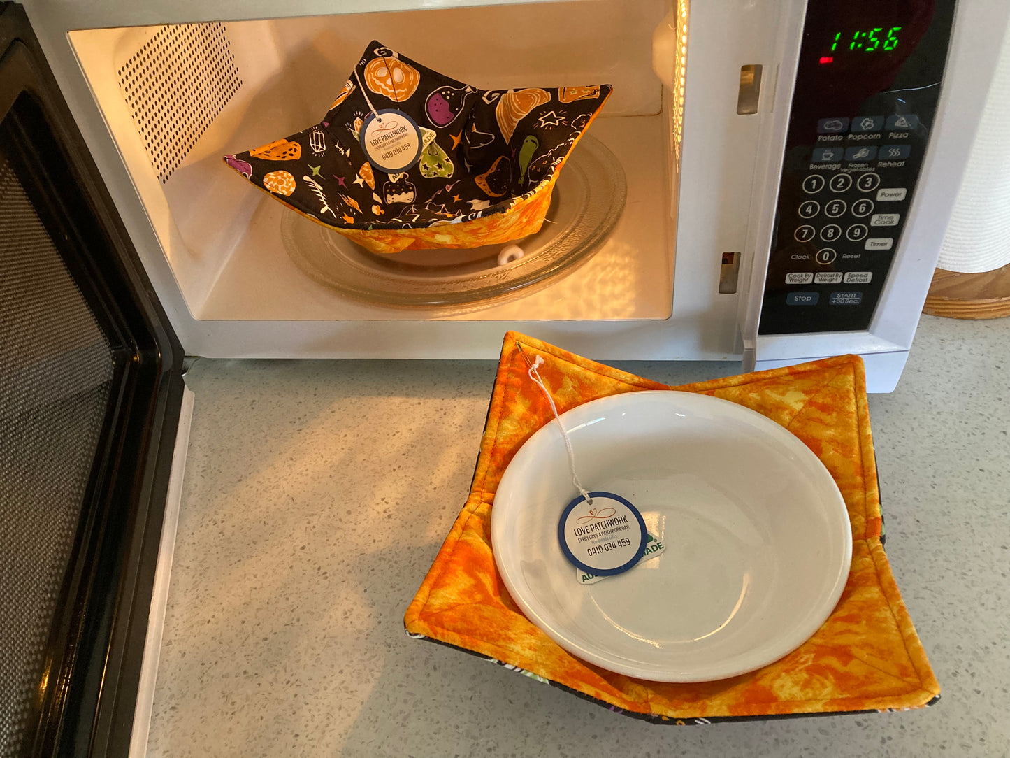 Microwave Bowl Holders - Medium Size (Set of 2)