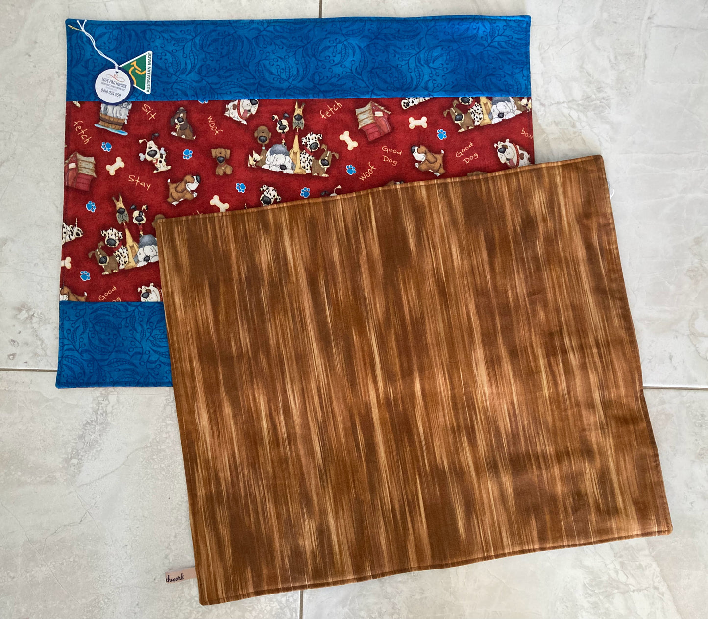 Pet Placemats - Reversible Dogs (Set of 2)