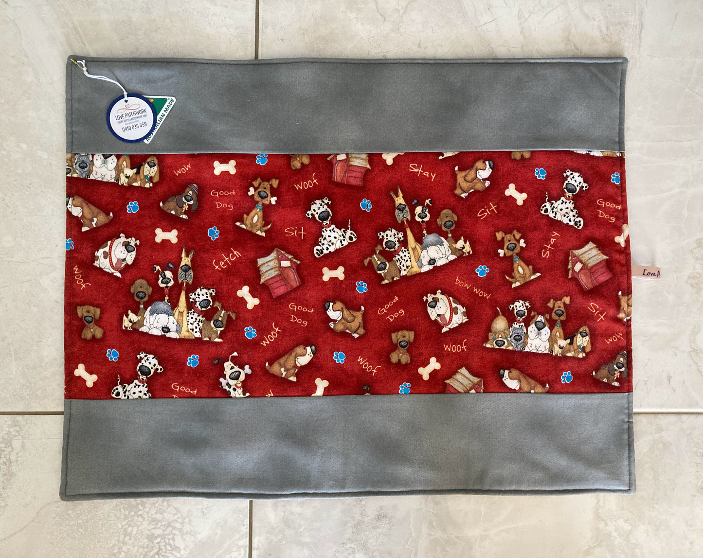 Pet Placemats - Reversible Dogs (Set of 2)