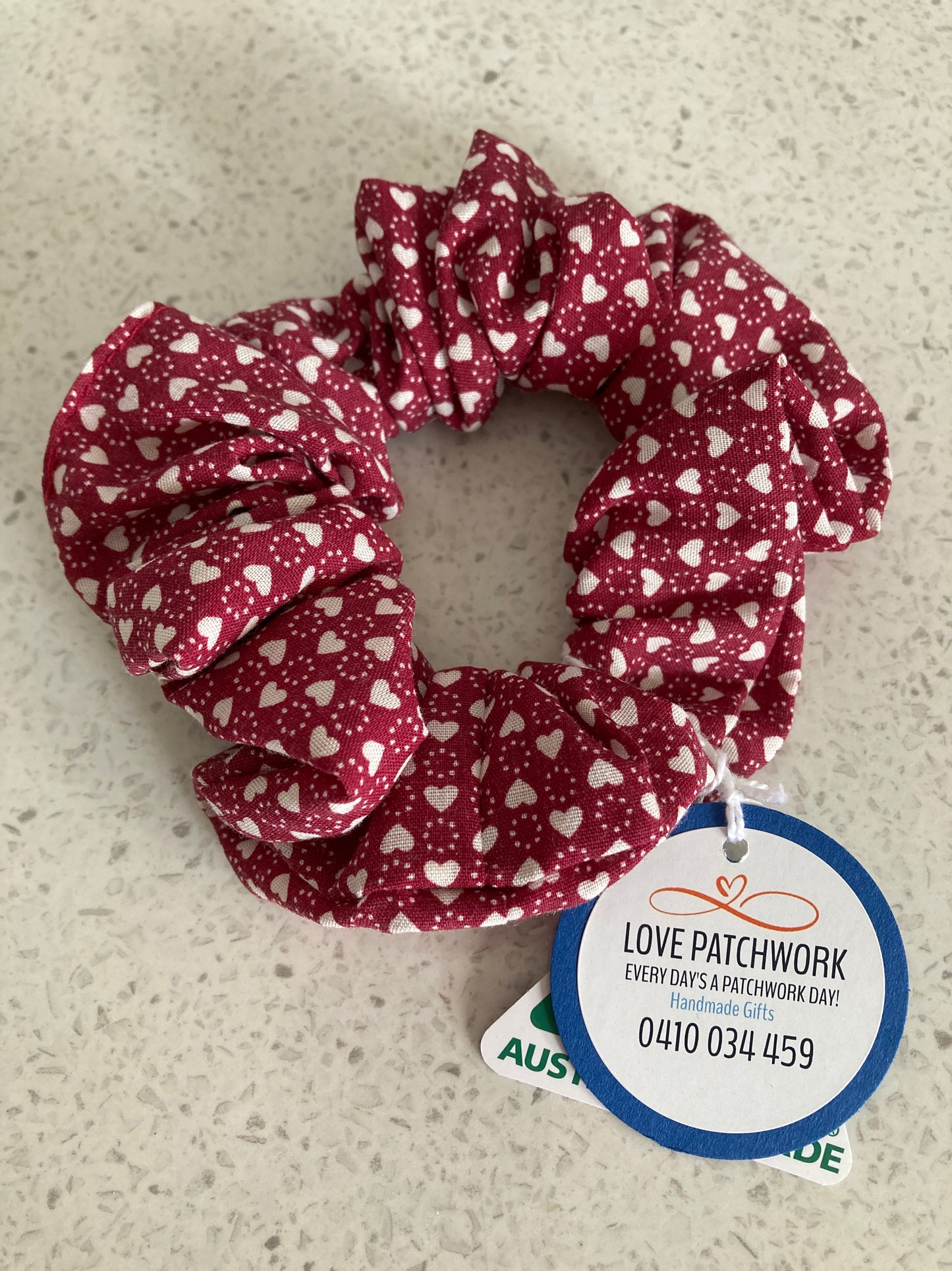 Gift Sets - Helping Hand Playing Card Holder & Hair Scrunchie (Hearts)