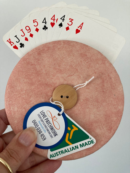 Helping Hand Playing Card Holder from recycled CD or DVD great for children to hold multiple cards or someone with arthritic hands