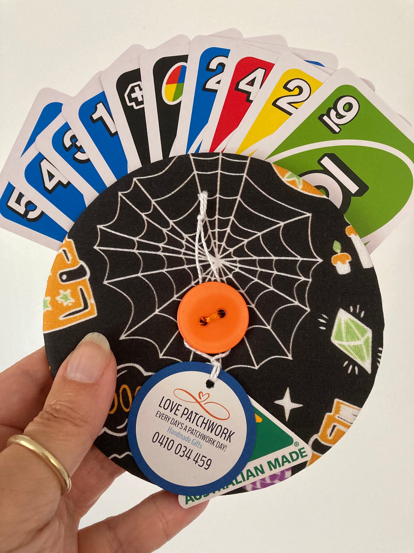 Gift Sets - Helping Hand Playing Card Holder & Hair Scrunchie (Halloween)