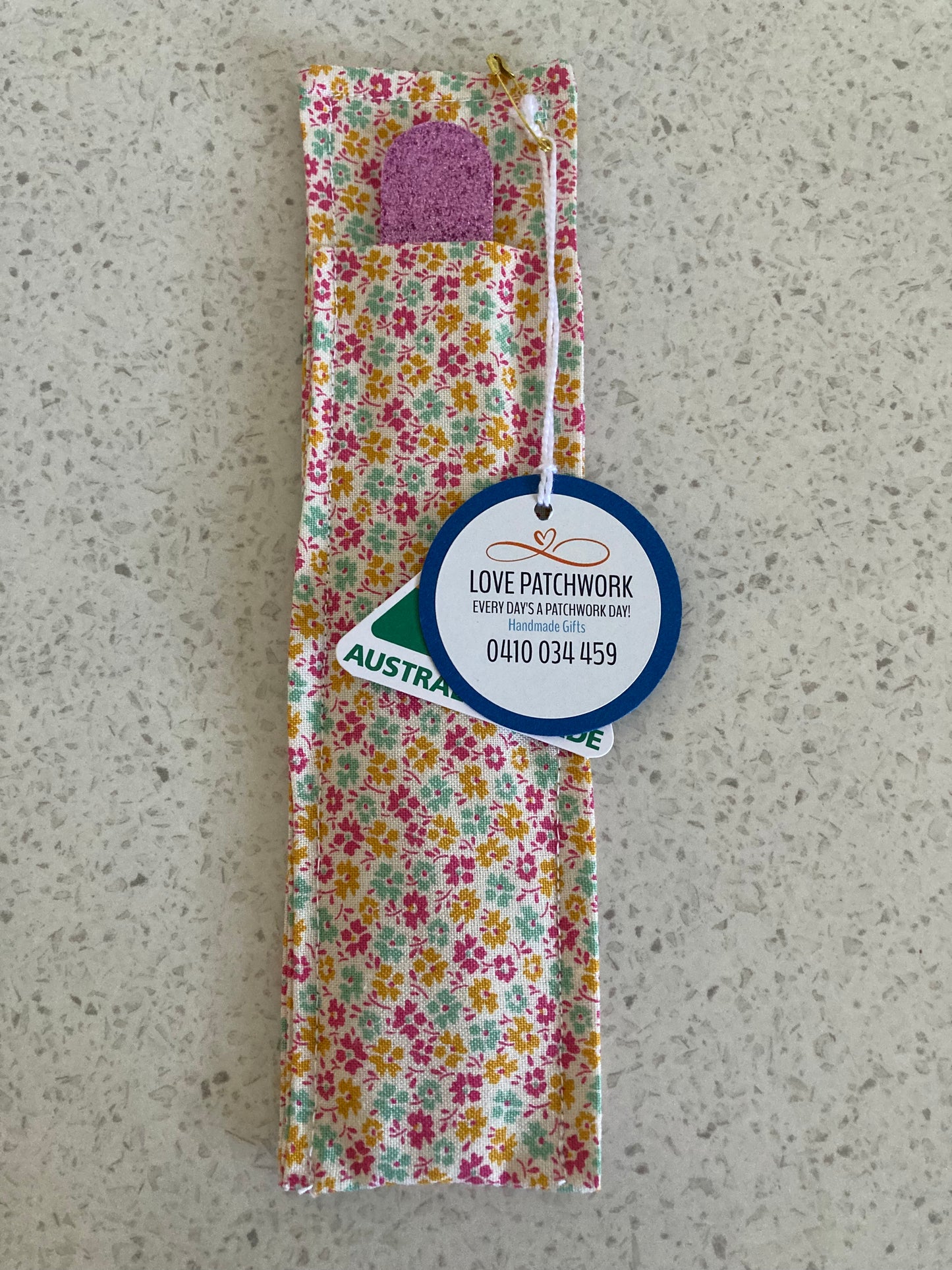 Nail File Holder - Tilda Collection Floral