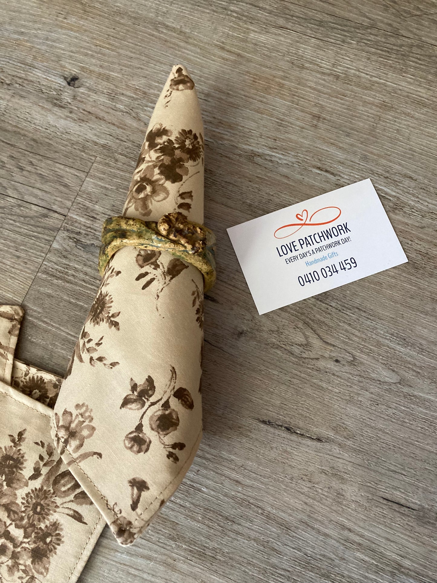 Reusable Serviettes & Serviette Rings Sets
