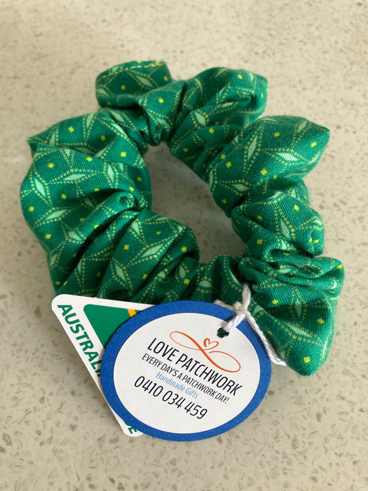 Hair Scrunchie - Green