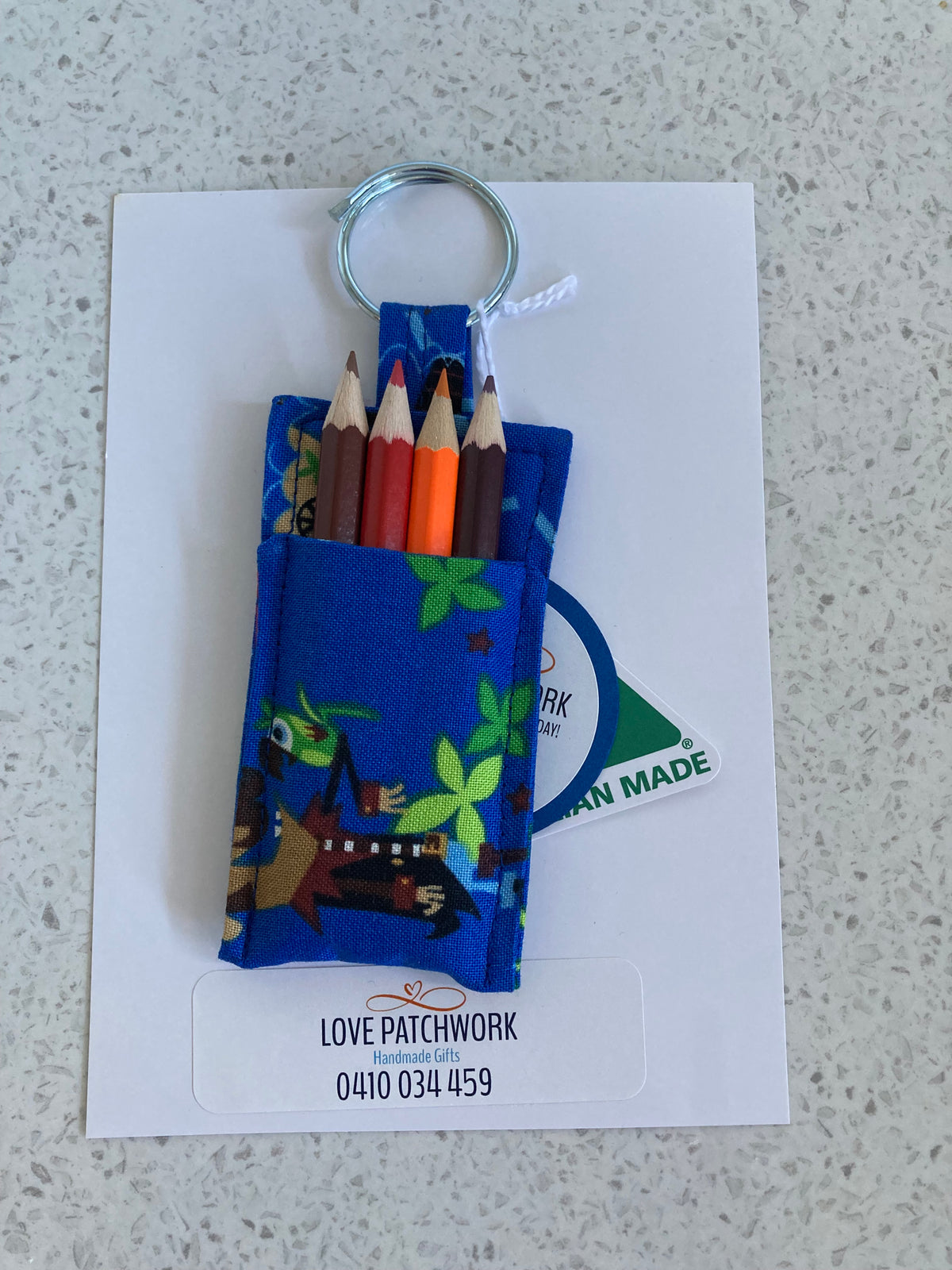 Treasure Map Gift Set - Pouch & Pencil Keyring