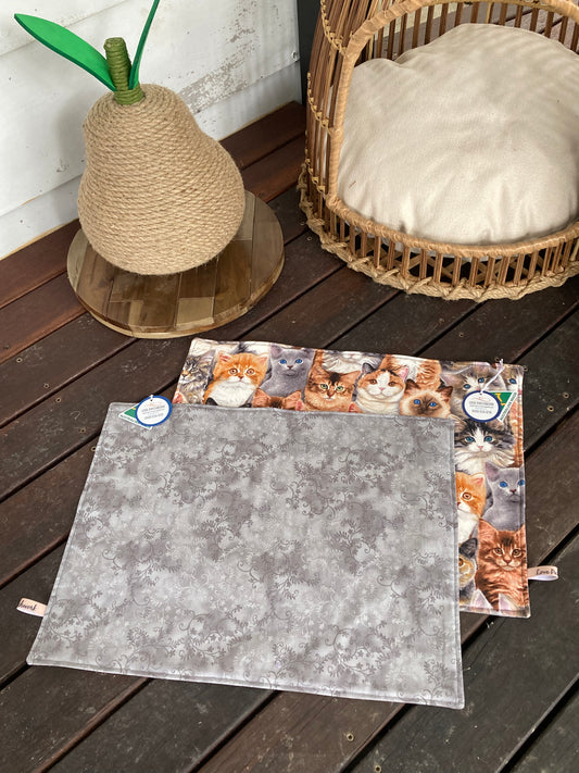 Pet Placemats - Cats (Set of 2)
