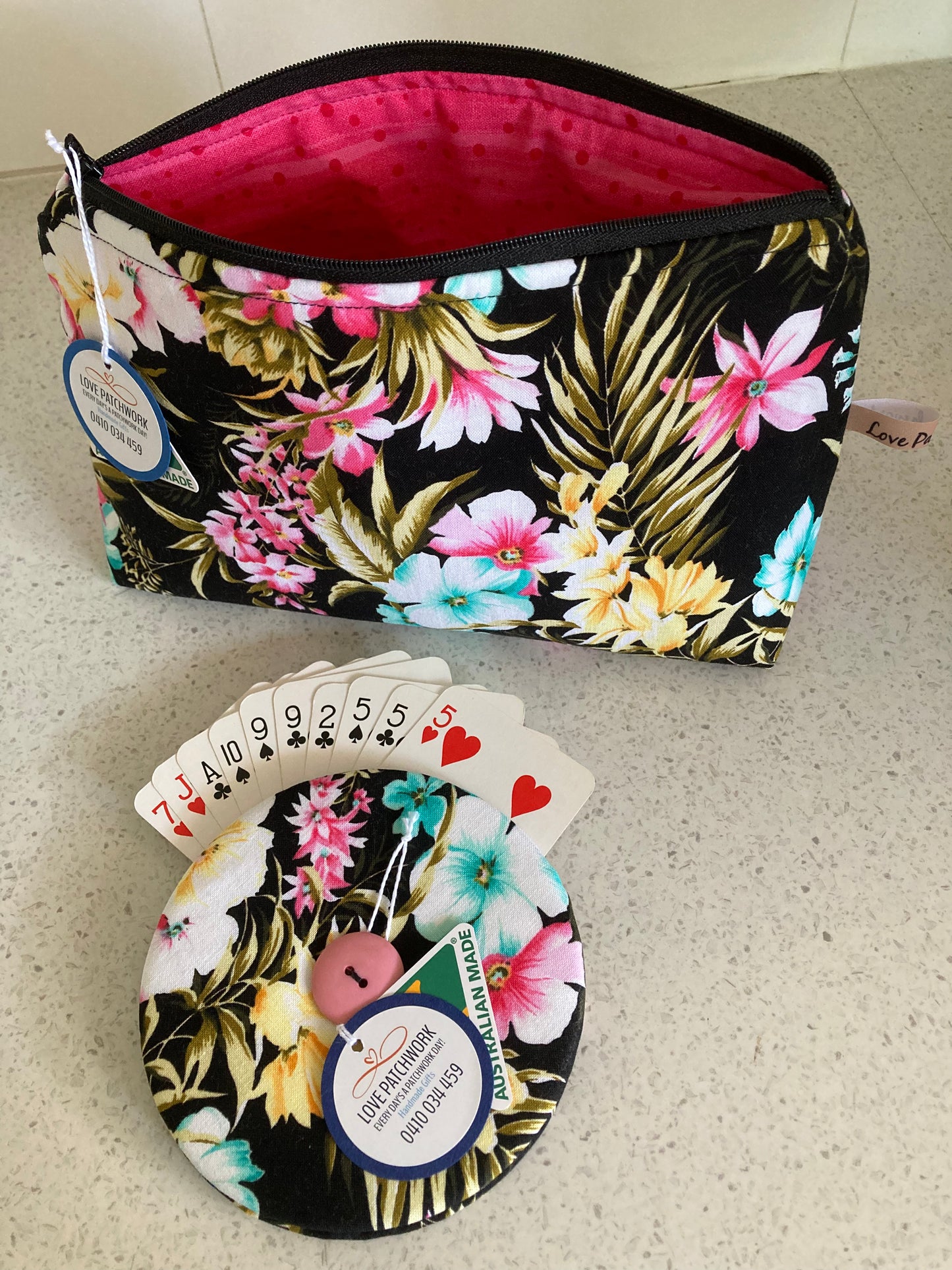 Gift Sets - Helping Hand Playing Card Holder & Utility Pouch