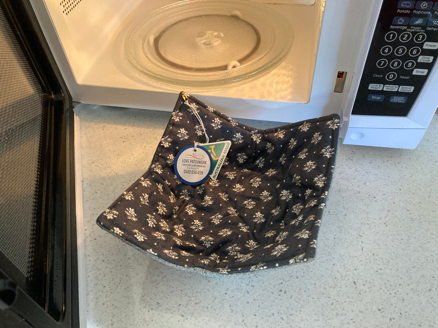 Microwave Bowl Holders - Small Size (Grey)