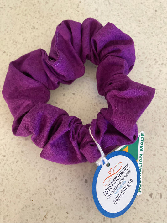 Hair Scrunchie - Purple