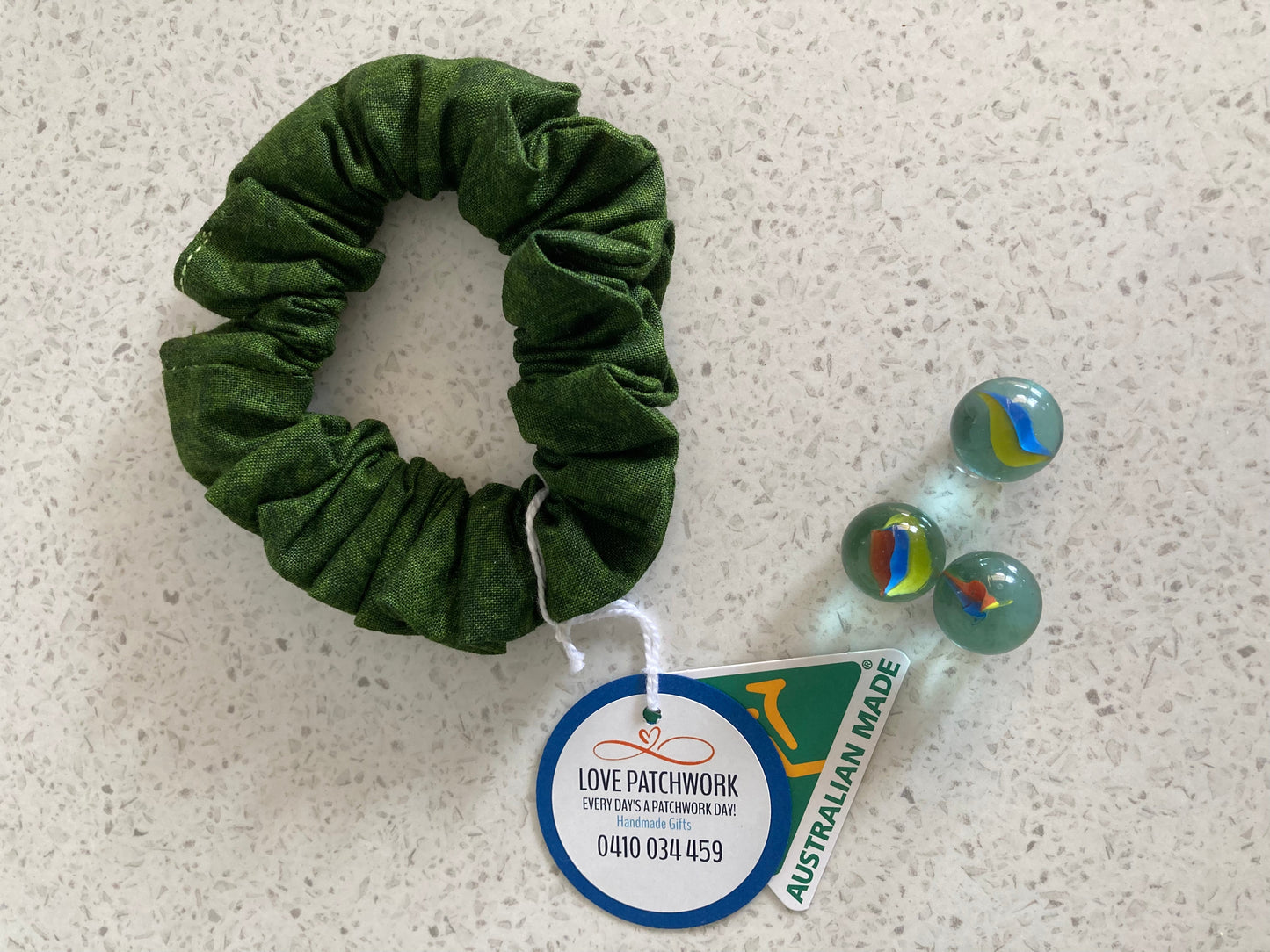 Discreet Fidget - Wrist Hair Scrunchie (Green)