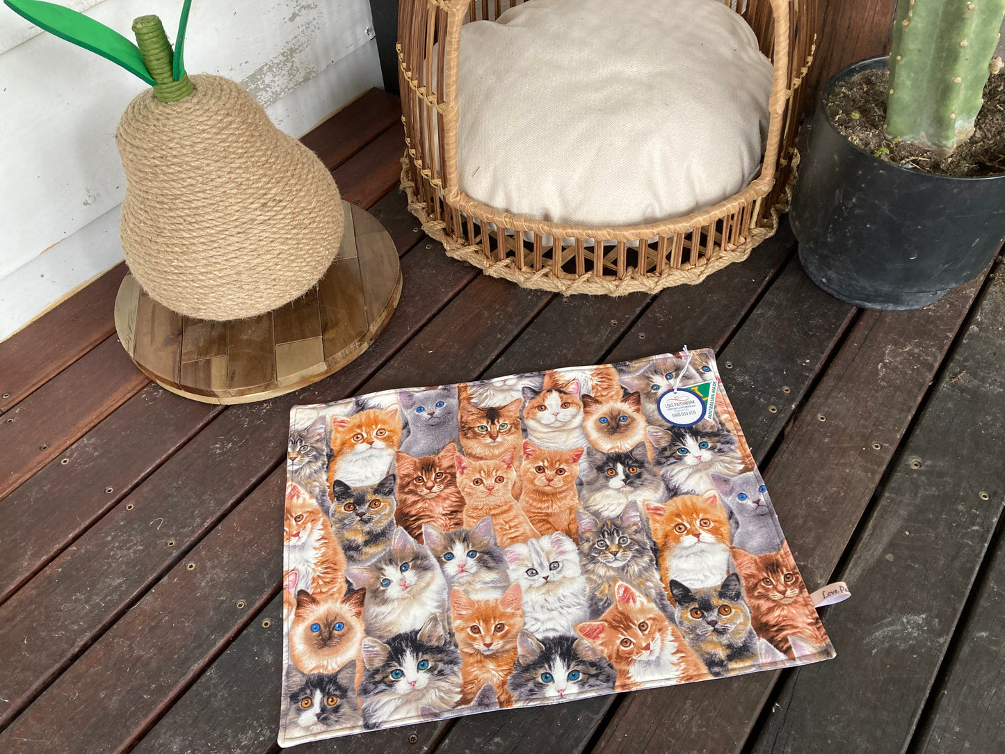 Pet Placemats - Cats (Set of 2)