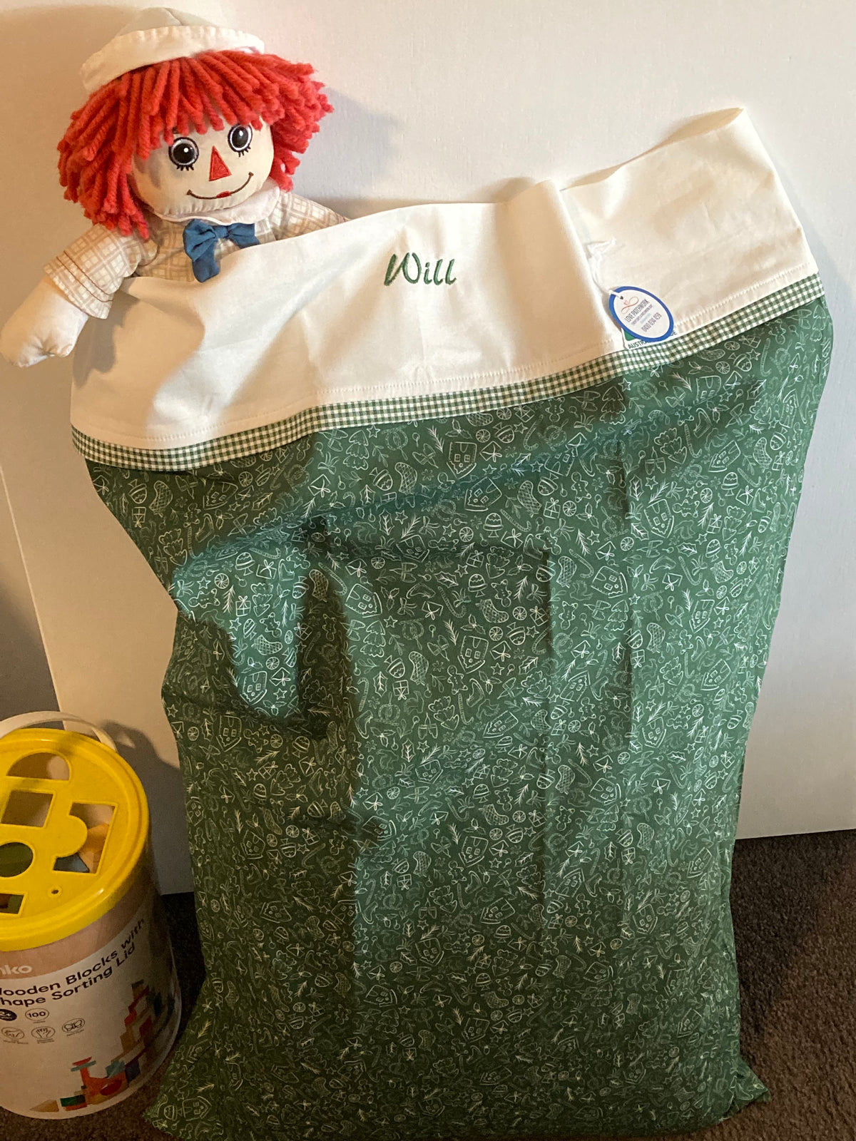 Personalised Christmas Sack - Custom Name Gift Bag