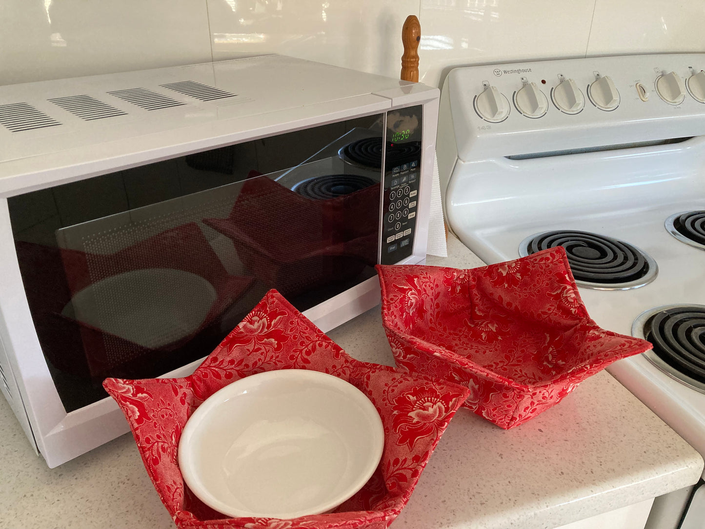 Microwave Bowl Holders - Medium Size (Set of 2)