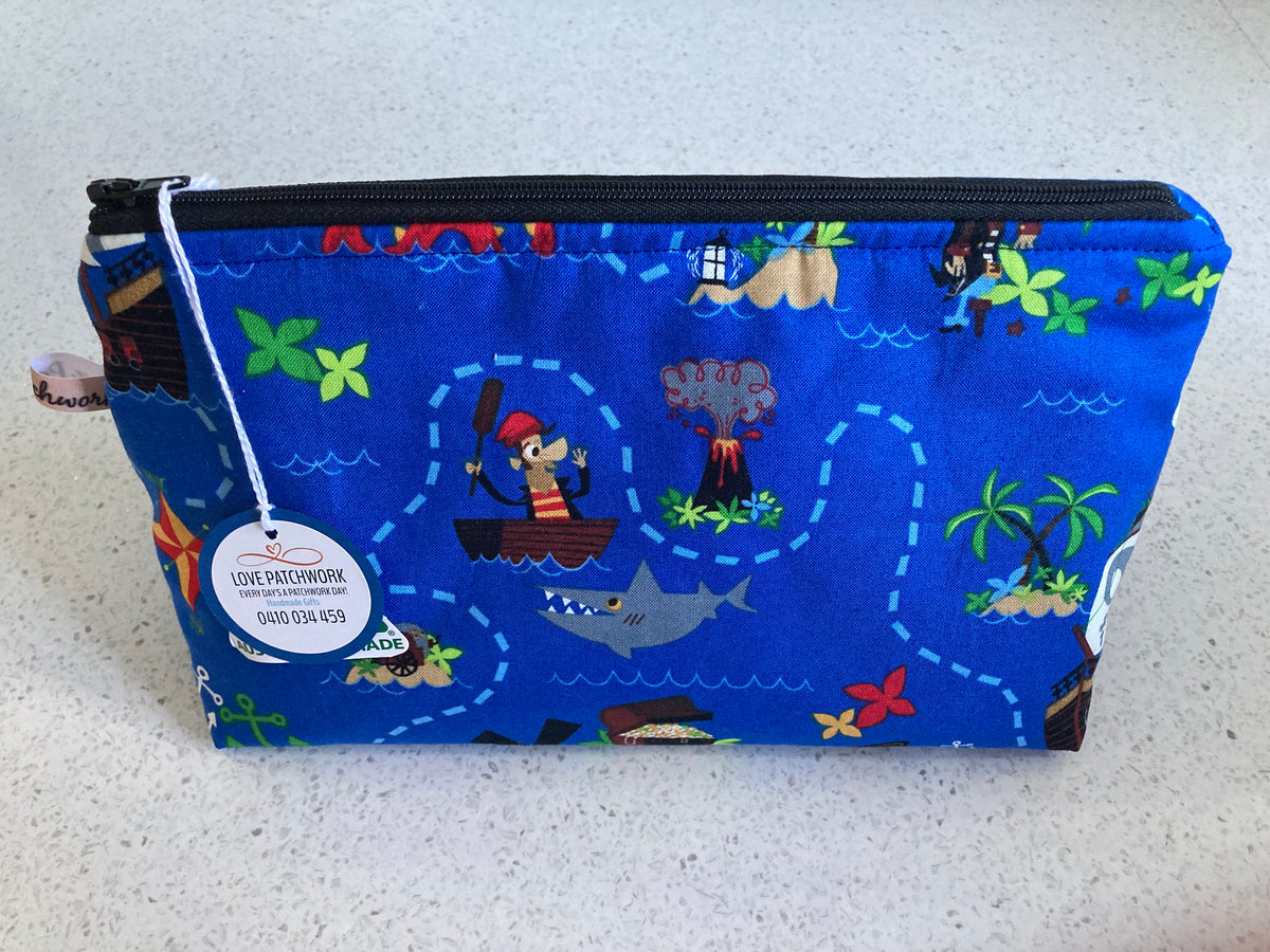 Treasure Map Gift Set - Pouch & Pencil Keyring