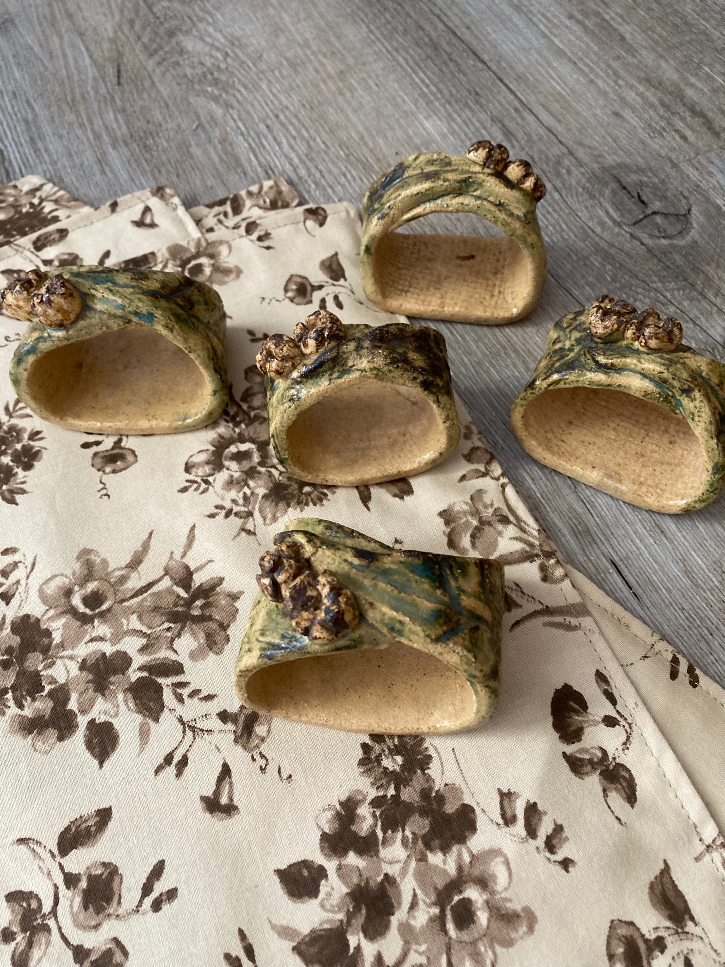Reusable Serviettes & Serviette Rings Sets