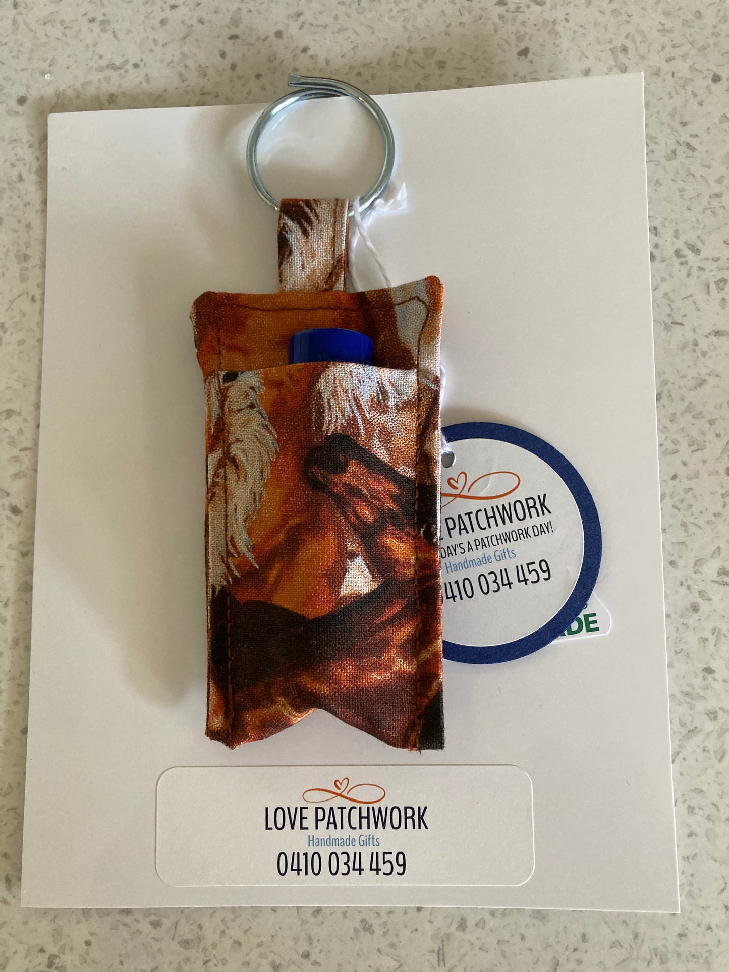 Gift Sets - Utility Pouch, Hair Scrunchie & Zinc Holder Keyring (Horses)