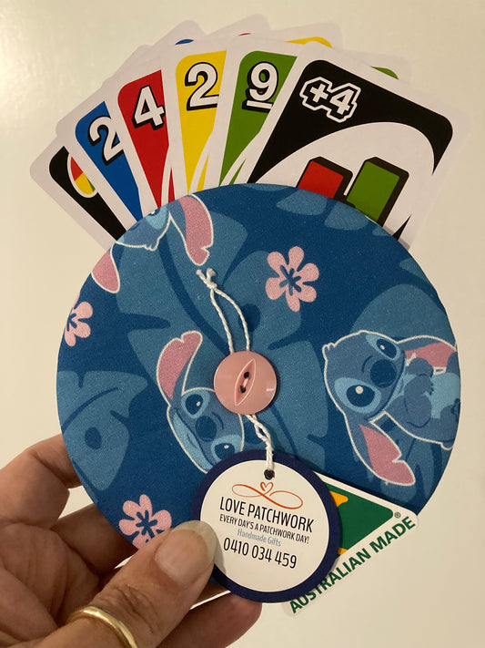 Helping Hand Playing Card Holder from recycled CD or DVD great for children to hold multiple cards or someone with arthritic hands