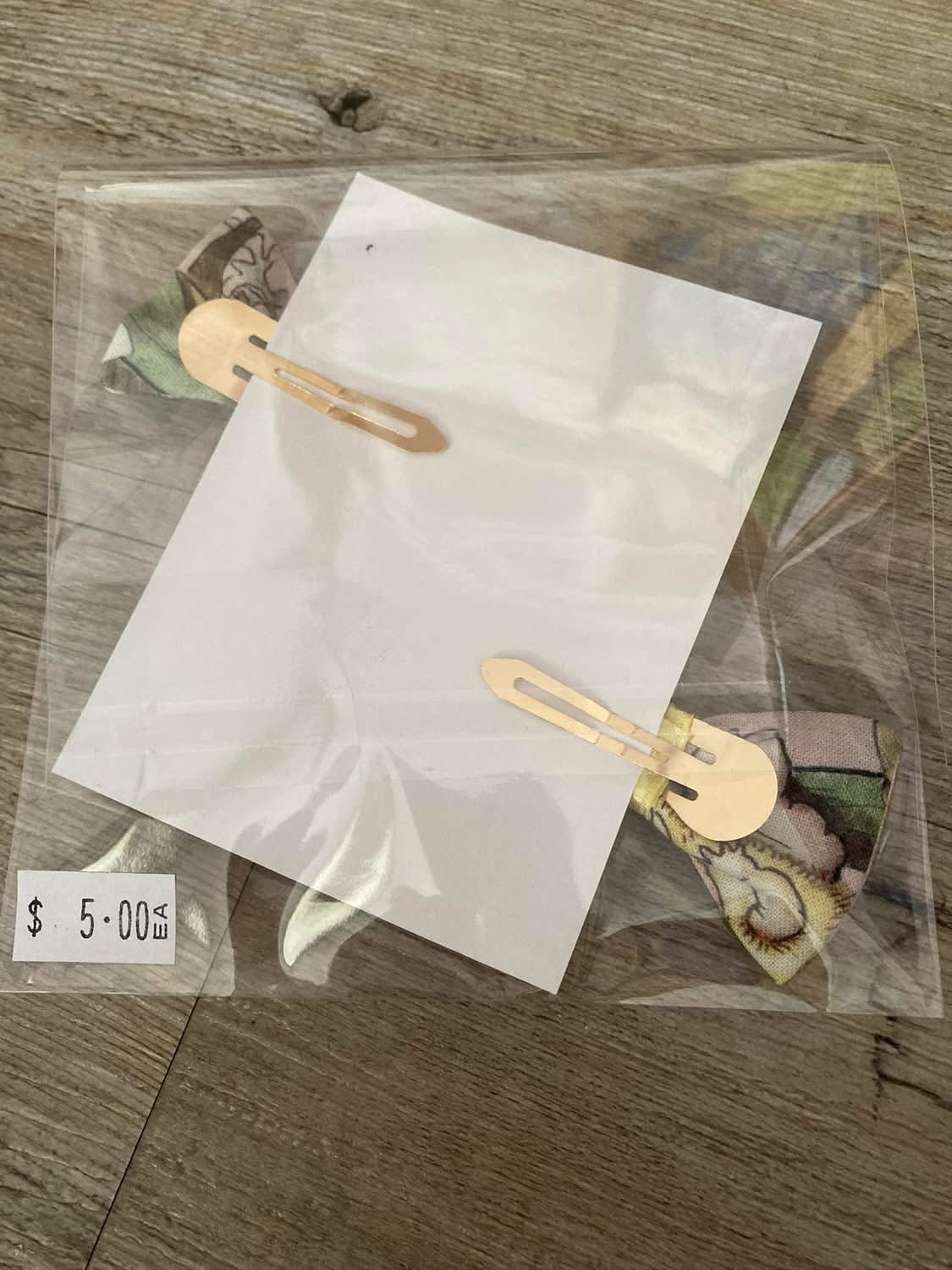 Hair Bows & Clips - Set of 2 (Gumnut)