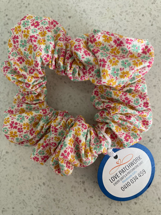 Hair scrunchie - Mini floral
