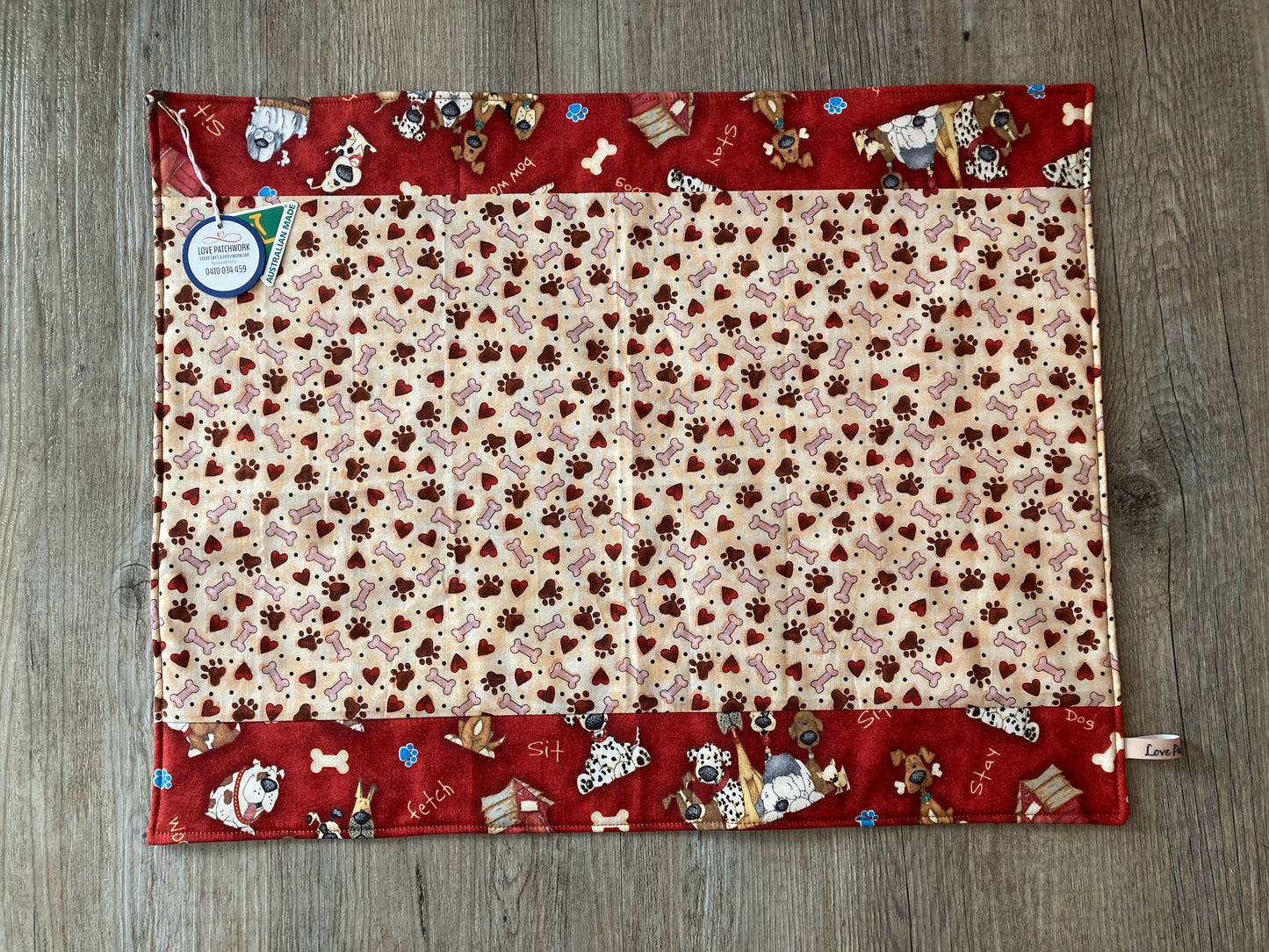 Pet Placemat - Paw Print