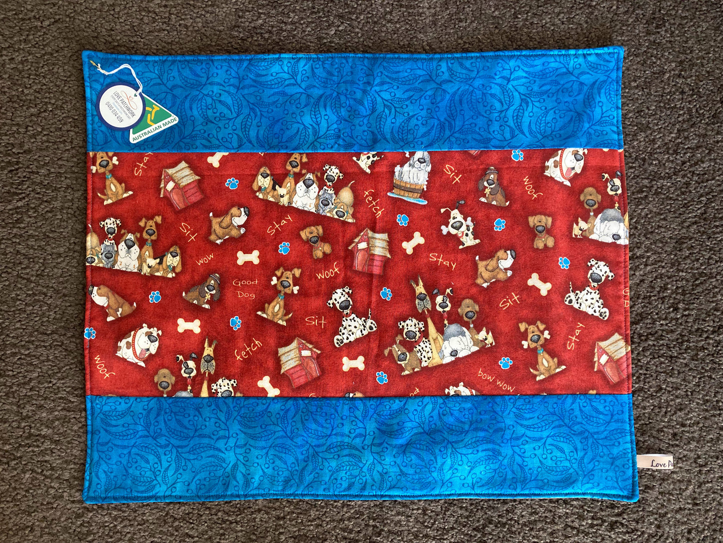 Pet Placemats - Reversible Dogs (Set of 2)