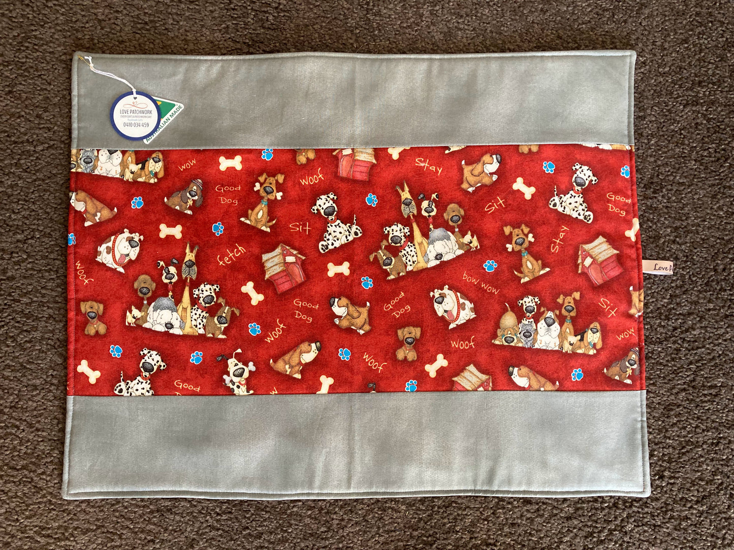 Pet Placemats - Reversible Dogs (Set of 2)