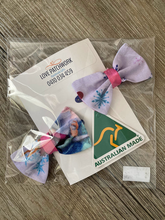 Hair Bows & Clips - Set of 2 (Frozen)