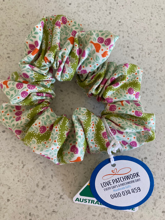 Hair Scrunchie - Tilda Green