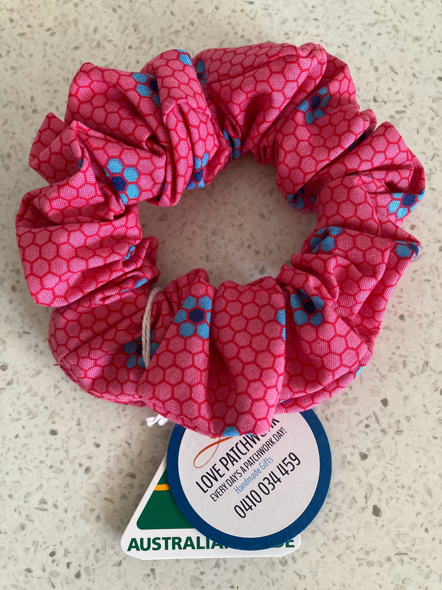 Gift Sets - Keyring & Lip Balm Holder & Hair Scrunchie (Pink)