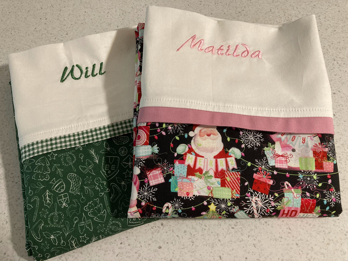 Personalised Christmas Sack - Custom Name Gift Bag