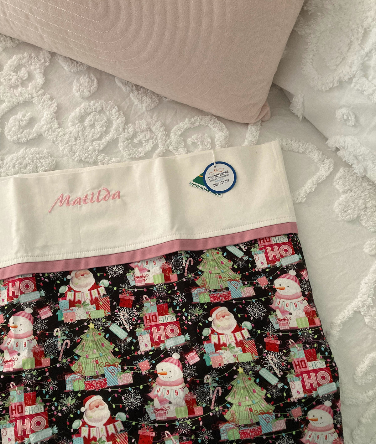 Personalised Christmas Sack - Custom Name Gift Bag